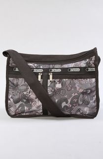 LeSportsac The Deluxe Everyday Bag in Fly Away Black