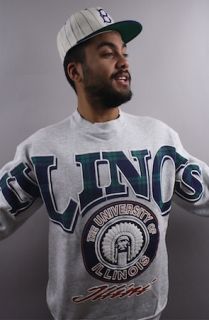 And Still x For All To Envy Vintage University Of Illinois Crewneck Sweatshirt