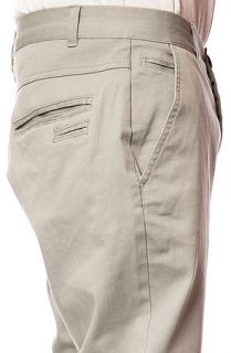 Spool & Thread The Bakers Man Slim Fit Chino Pants in Light Gray
