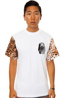 Last Kings Tee Cheetah in White