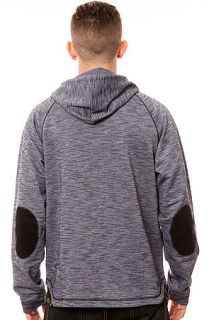 RockSmith The Edward Hooded Henley in Black