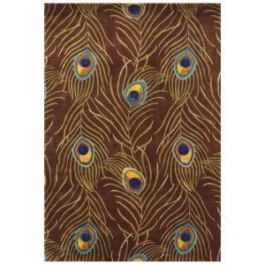 Kas Rugs Peacock Quill Multi 7 ft. 9 in. x 10 ft. 6 in. Area Rug CAT074879X106
