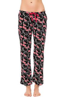Hello Kitty Intimates Pajama Pants Sweet Affection Sleep Pants in Black