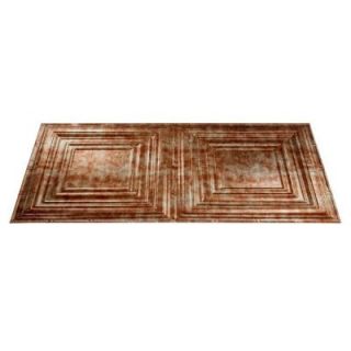 Fasade Traditional 3   2 ft. x 4 ft. Bermuda Bronze Glue up Ceiling Tile G52 17