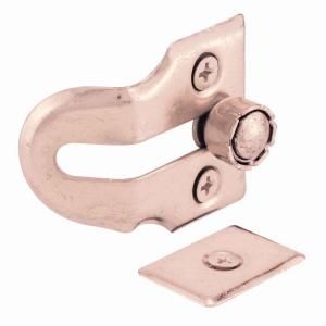 Prime Line Double Hung Wood Window Vent Lock   Brass Plated U 9939