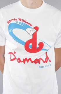 Diamond Supply Co. The Stevie Signature Hardware Tee in White –