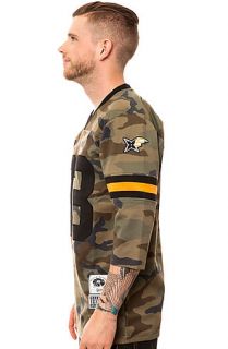 The RockSmith Jersey Daft Rock Football in Woodland Camo