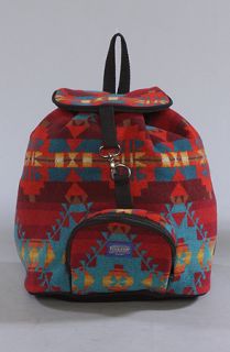 Pendleton The Small Backpack in Red Turquoise Yuma