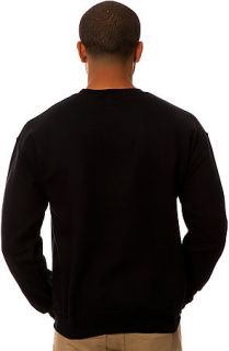 Freshjive Sweatshirt Blunt Roll Crew in Black