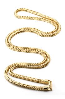 4mm Men's Gold Franco Chain