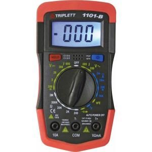 Triplett Compact Dmm with Backlit Display and Temperature Test 1101