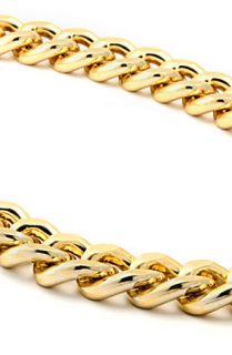 King Ice 18mm Yellow Gold Cuban Curb Chain