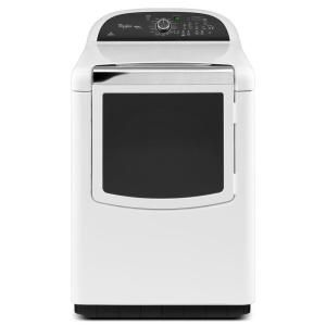 Whirlpool Cabrio Platinum 7.6 cu. ft. Gas Dryer with Steam in White WGD8900BW