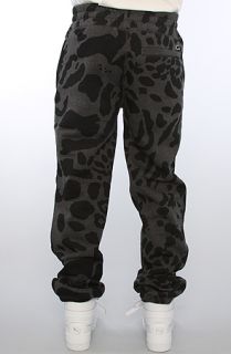 TRUKFIT The All Over Print Sweatpants in Charcoal Heather