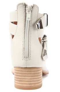 Jeffrey Campbell Boots Cut Outs in White and Beige