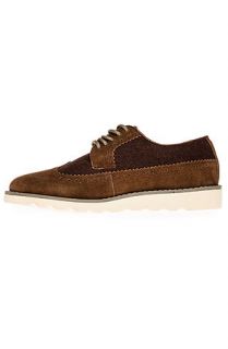 Generic Surplus The Longwing Shoe in Earth Suede and Wool