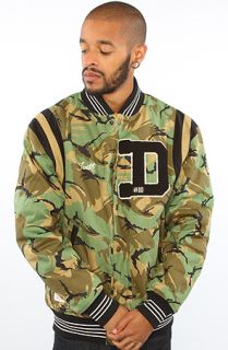 10 Deep The X Clan Varsity Jacket in DPM Camo