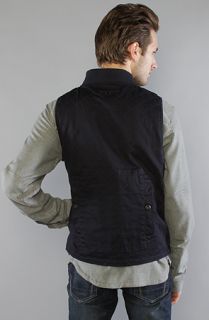10 Deep The Quilted Utility Vest in Navy