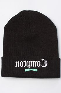 Mighty Healthy The Compton Beanie in Black