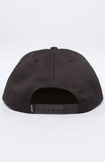 HUF The Downhill Snapback Cap in Black