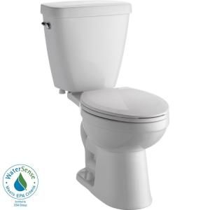 Delta Prelude 2 piece Elongated Toilet in White C43901 WH