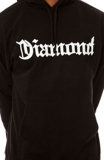 Diamond Supply Co. Sweatshirt Diamond 4 Life Hoody in Black