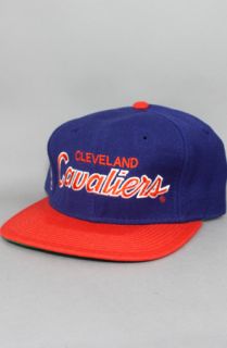 Vintage Deadstock Cleveland Cavaliers Fitted HatBlueOrange