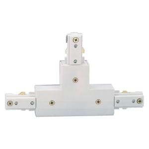 Hampton Bay White T Connector for Linear Track Lighting EC701WH