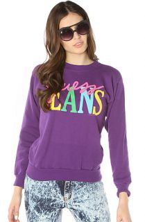 Vintage Boutique Sweatshirt Guess in Purple