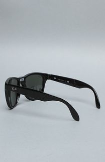 Ray Ban The 54mm Wayfarer Folding Sunglasses in Black