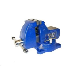 Yost 4 in. Combination Pipe and Bench Mechanics Vise with Swivel Base 640