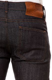 Naked & Famous Pants Super Skinny Guy Jeans Stretch Selvedge in Blue