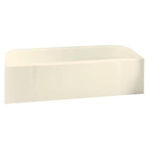 Accord 5 ft. Right Drain Soaking Tub in Biscuit 71141120 96