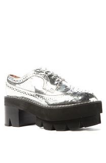 Jeffrey Campbell Shoe Hoppus in Silver