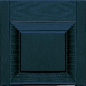 Builders Edge 15 in. x 12 in. Midnight Blue Transom Tops Pair #166 050051412166