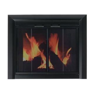 Pleasant Hearth Clairmont Medium Glass Fireplace Doors CM 3011