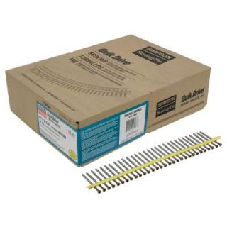 Simpson Strong Tie Quik Drive #7 x 2 1/2 in. Brown 03 305 Stainless Steel Trim Head Collated Decking Screw 1,000 per Box SSDTH212SBR03