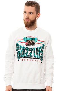 Mitchell & Ness Sweatshirt Vancouver Grizzlies Crew in White