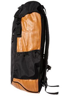 Flud Watches Backpack Tech Bag in Black and Tan