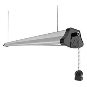 Lithonia Lighting 4 ft. Integrated LED 40 Watt Gray Cable Mount Fluorescent Shoplight 1292L
