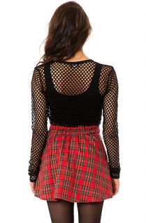 O Mighty Skirt The Grunge Plaid in Red