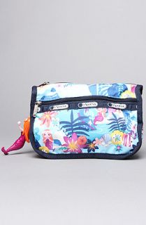 LeSportsac The Disney x LeSportsac Travel Cosmetic Bag With Charm in Tahitian Dreams