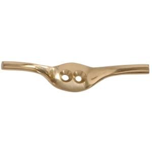The Hillman Group 3 3/4 in. Rope Cleat in Solid Brass (10 Pack) 322302.0