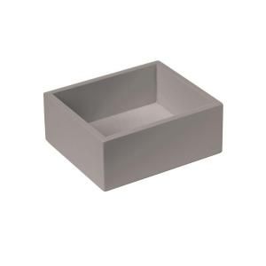 Home Decorators Collection Craft Space Cement Gray Large Tray Inserts for Cubby 0795810280