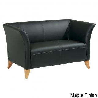 Office Star Products Leather Loveseat Chair