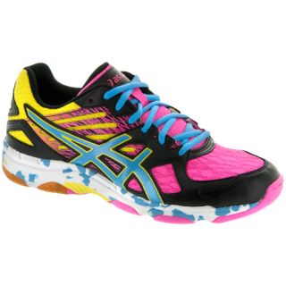 ASICS GEL Flashpoint 2 ASICS Womens Indoor, Squash, Racquetball Shoes Black/Po