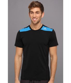 adidas TECHFIT Fitted Short Sleeve Tee Mens T Shirt (Black)