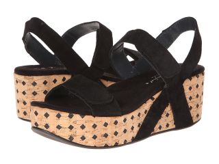 Helle Comfort Kabala Womens Wedge Shoes (Black)