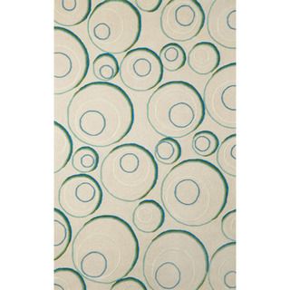 Rings Neutral Rug (35 X 55)