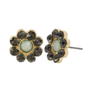 MIXIT Mixit Green Flower Earrings